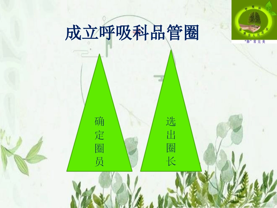 呼吸科品管圈图文_第2页