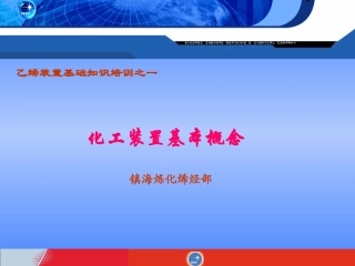 化工装置基本概念资料