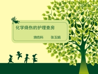 化学烧伤的护理查房课件