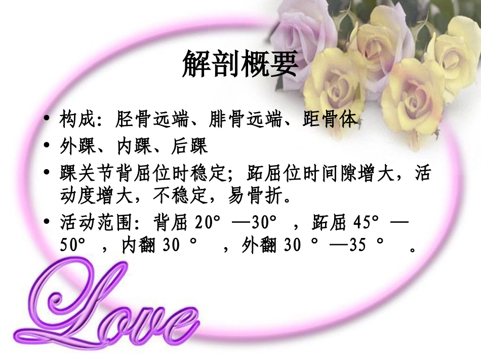 踝关节骨折护理查房_第2页