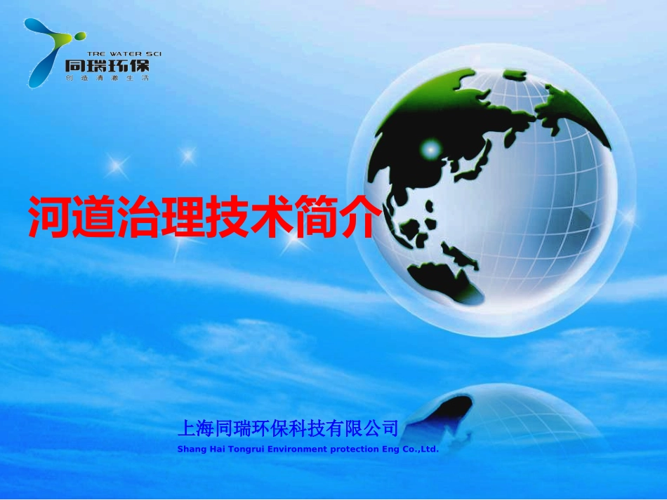 环保公司河道治理技术_第1页