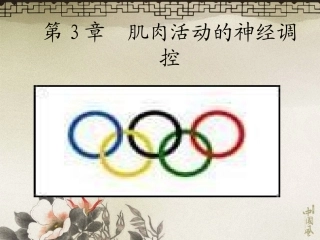 肌肉运动的神经控制