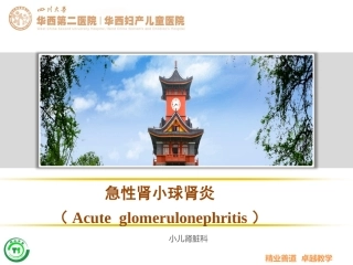 基础知识儿科儿科急性肾小球肾炎的护理