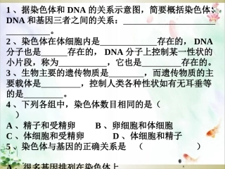 基因的显性和隐性全文课件
