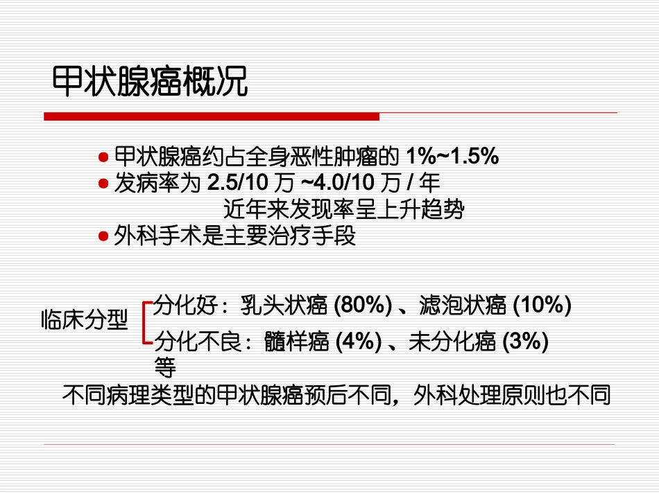 甲状腺癌外科治疗的现状及趋势_第2页