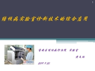 结核病实验室诊疗技术综合应用