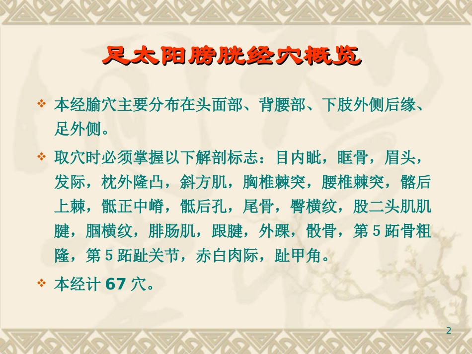 经络腧穴各论膀胱_第2页