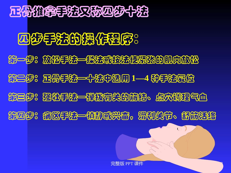 颈椎病的正骨推拿治疗课件_第2页