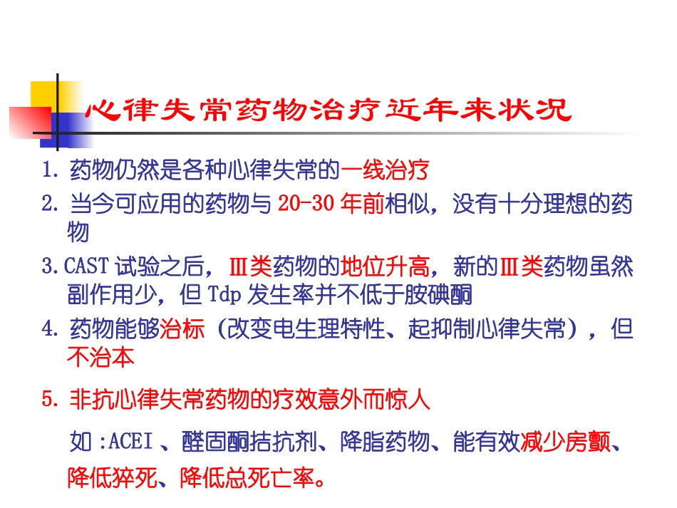 抗心律失常药物的认识和选择_第3页