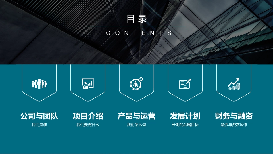 科技感很强的动态商业计划书_第2页