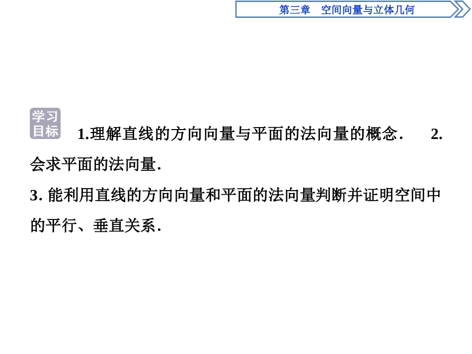 空间向量和平行垂直关系_第2页