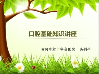 口腔基础知识讲座