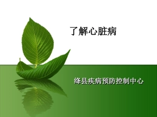 了解心脏疾病汇总