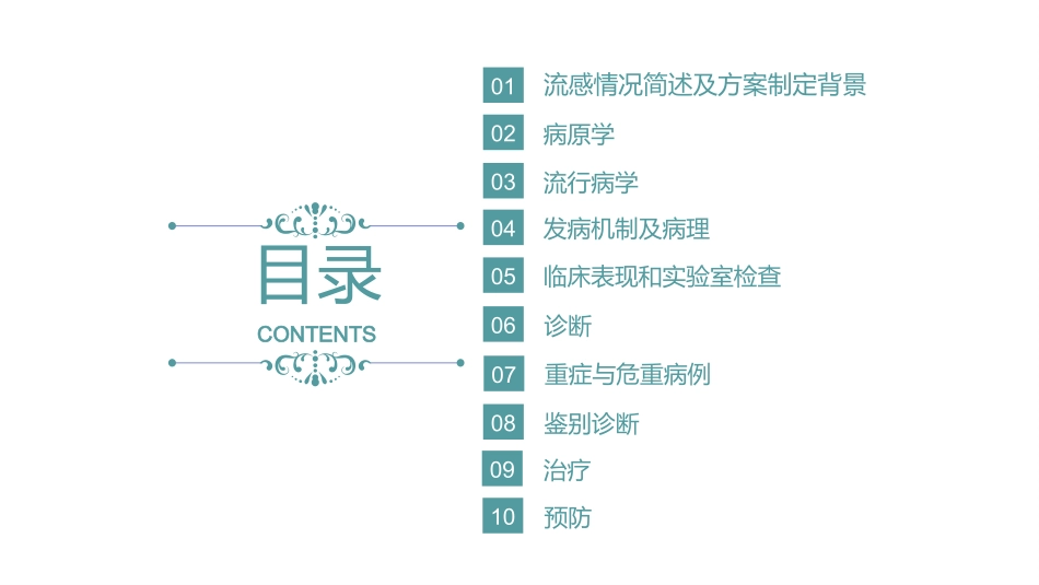 流行性感冒诊疗方案修订版解读_第2页