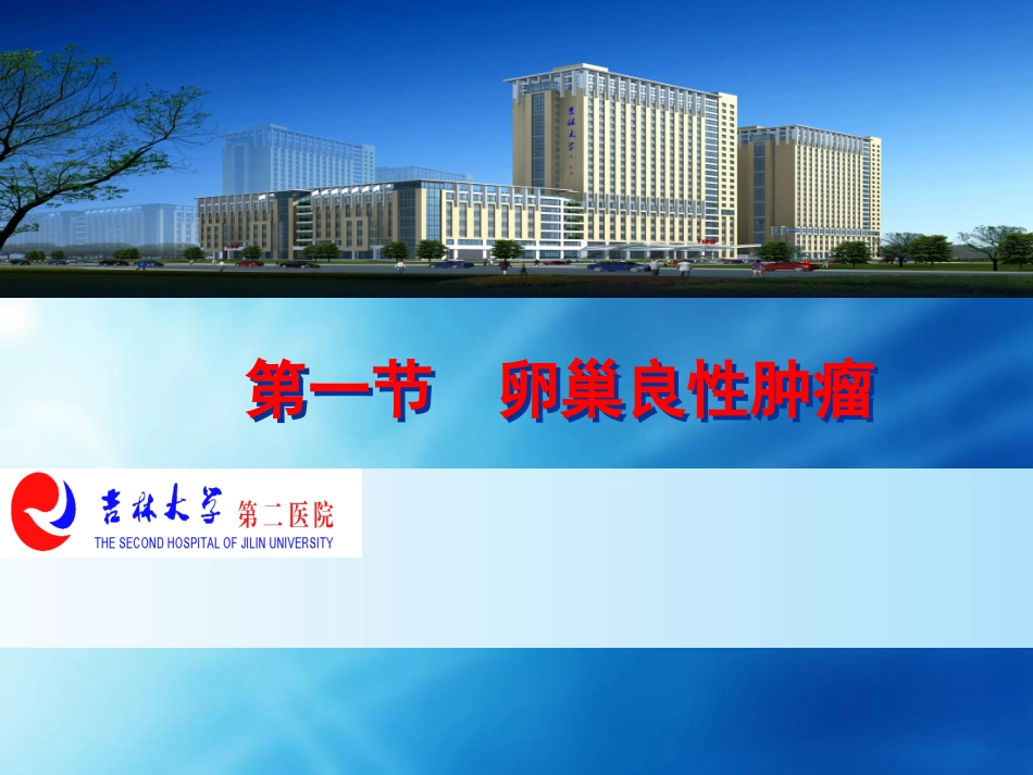 卵巢肿瘤和输卵管肿瘤医学课件_第2页