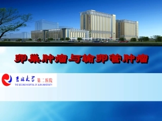 卵巢肿瘤和输卵管肿瘤医学课件