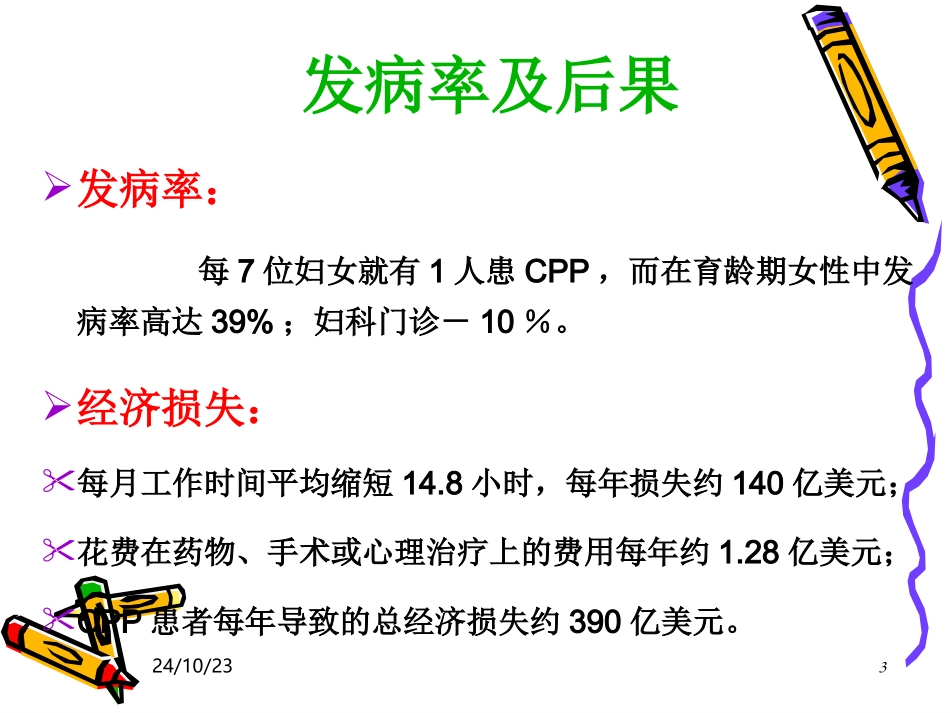 慢性盆腔疼痛幻灯片课件_第3页