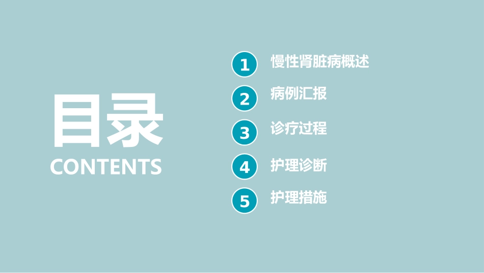 慢性肾脏病护理查房_第2页