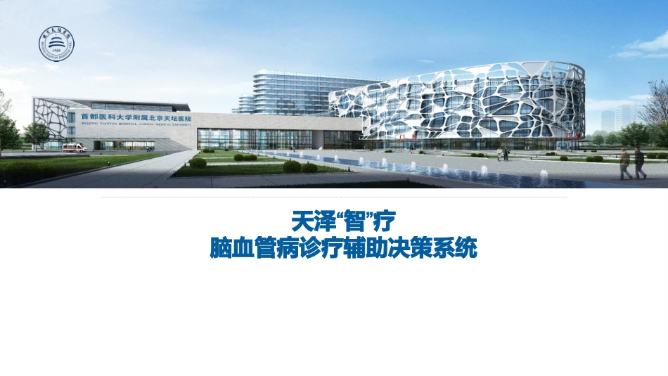 脑血管病临床决策系统介绍_第1页