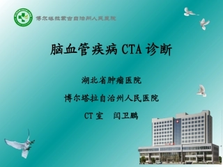 脑血管疾病CTA诊疗