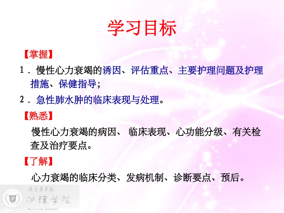 内科护理学心力衰竭病人护理_第2页