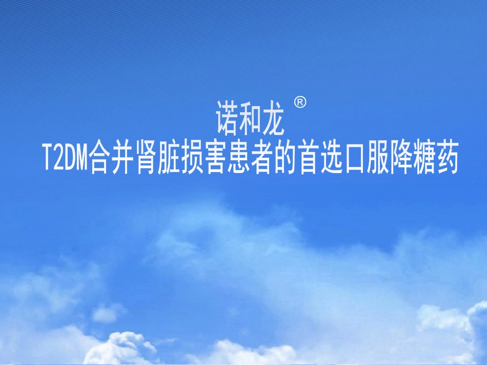 诺和龙科室会_第1页