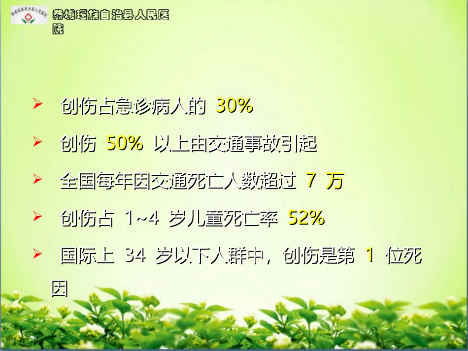 培训课件急性创伤的急救和护理_第3页