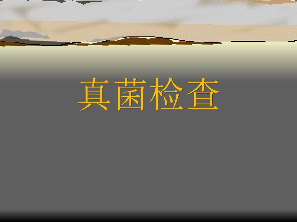 皮肤真菌检测_第1页