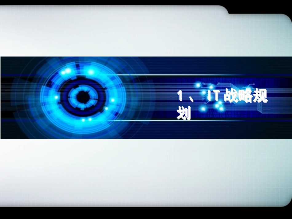 企业信息化建设战略规划报告_第3页