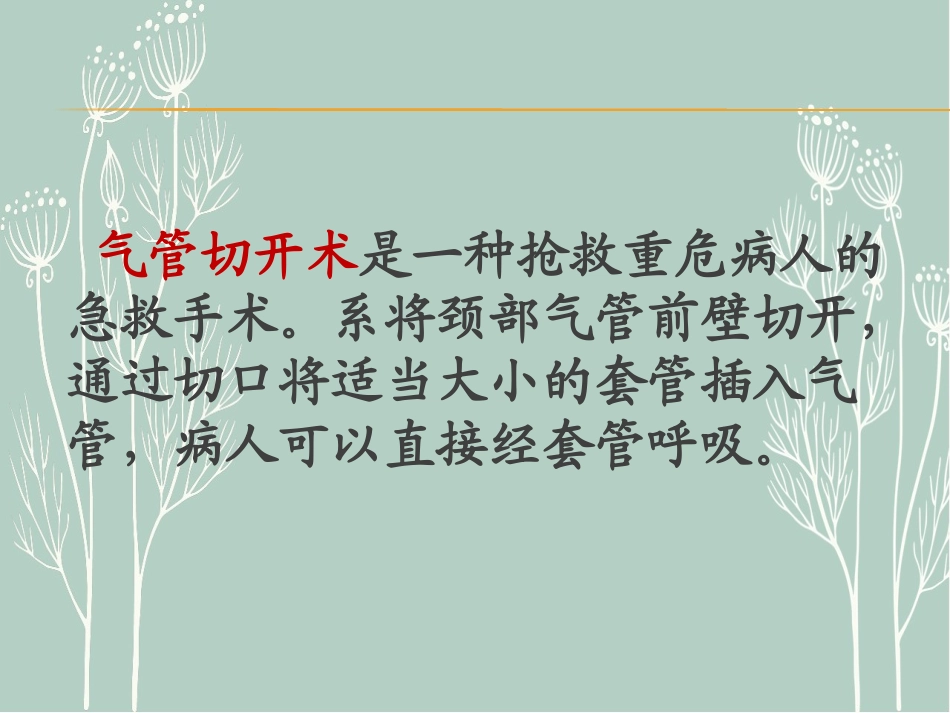 气管切开术和护理_第2页