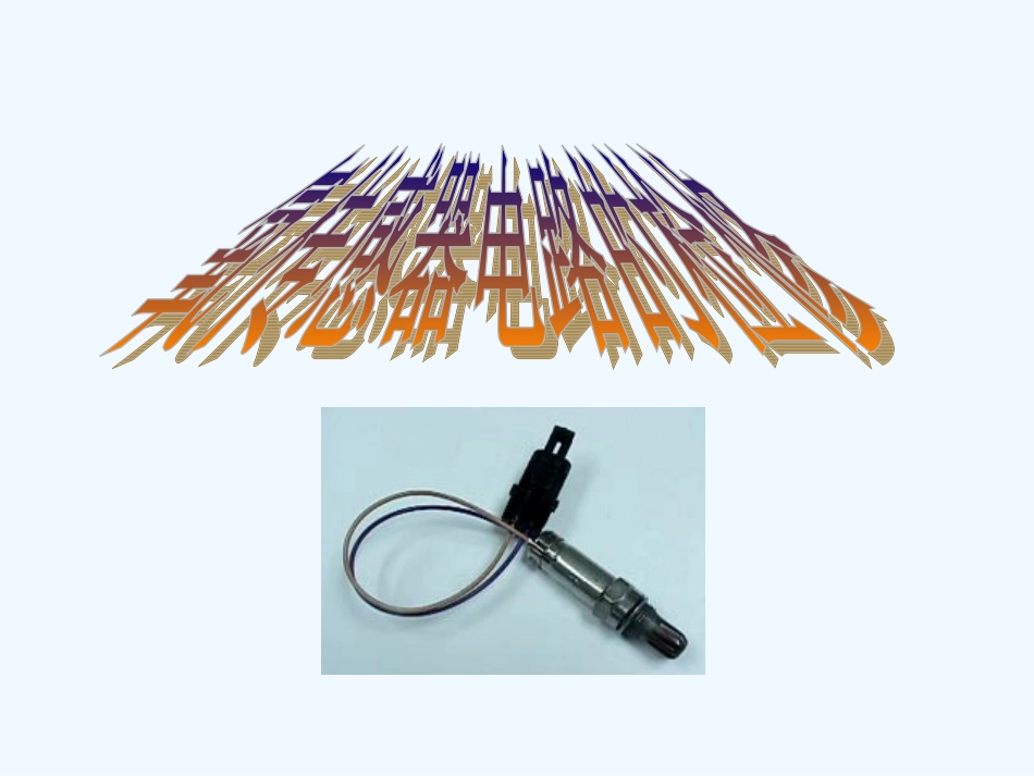 汽车发动机氧传感器_第2页