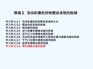 汽车发动机氧传感器