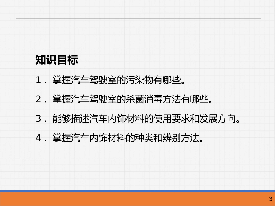 汽车美容和装饰讲义汽车驾驶室的美容和装饰培训_第3页