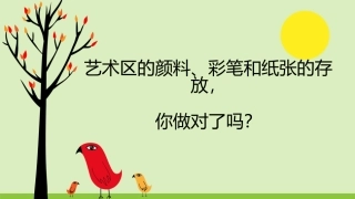 区角创设各区域材料的投放