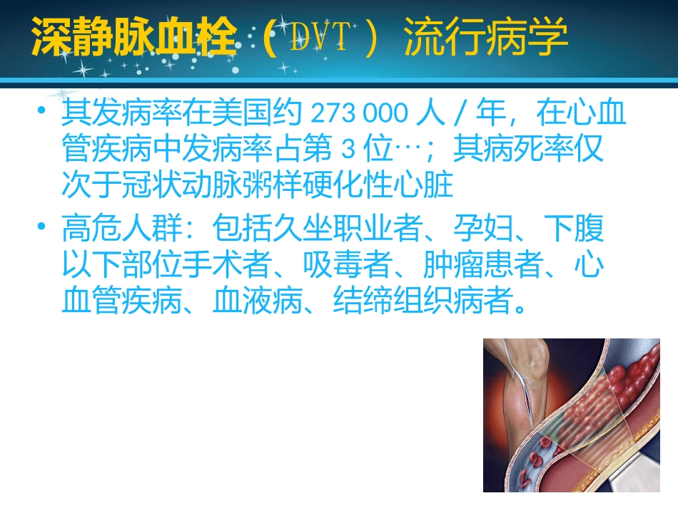 深静脉血栓的预防和护理医学课件_第2页