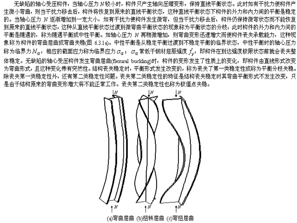 实腹式轴心受压构件的整体稳定_第3页