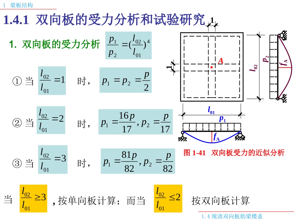 双向板肋梁楼盖设计_第3页