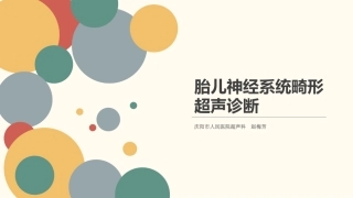 胎儿神经系统畸形超声诊疗