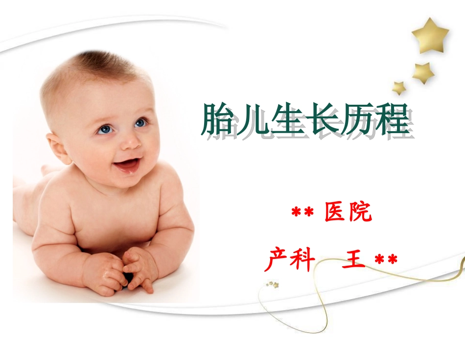 胎儿生长历程_第1页