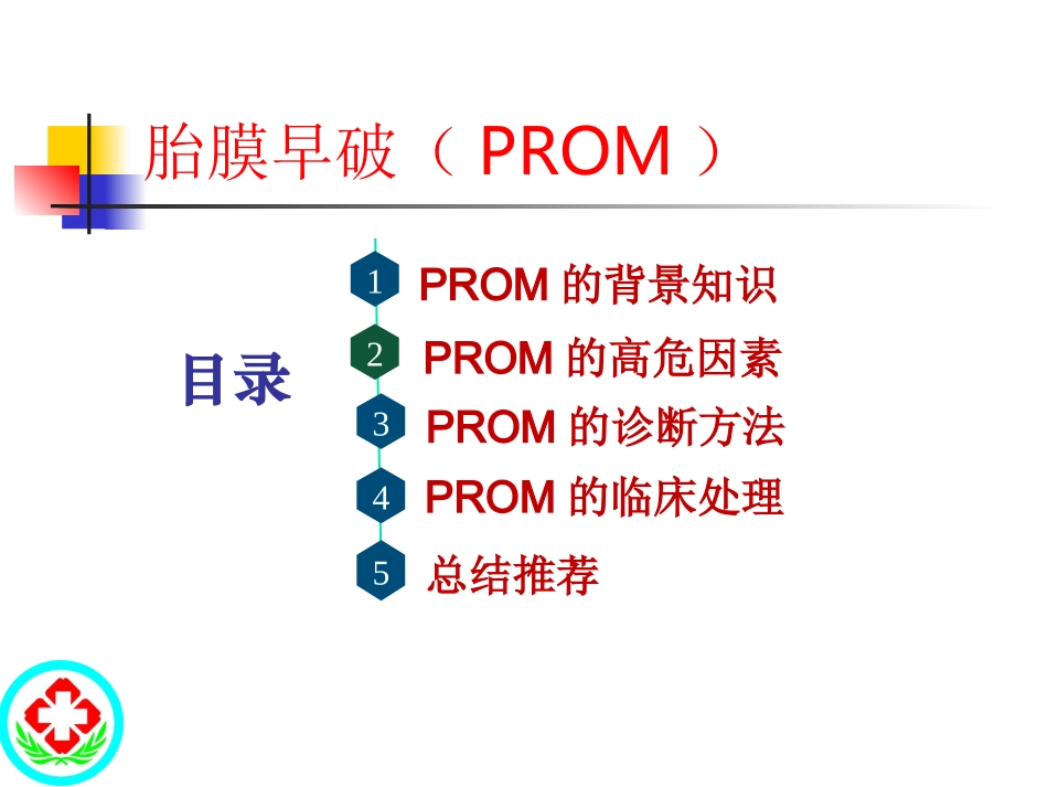 胎膜早破指南解读_第2页
