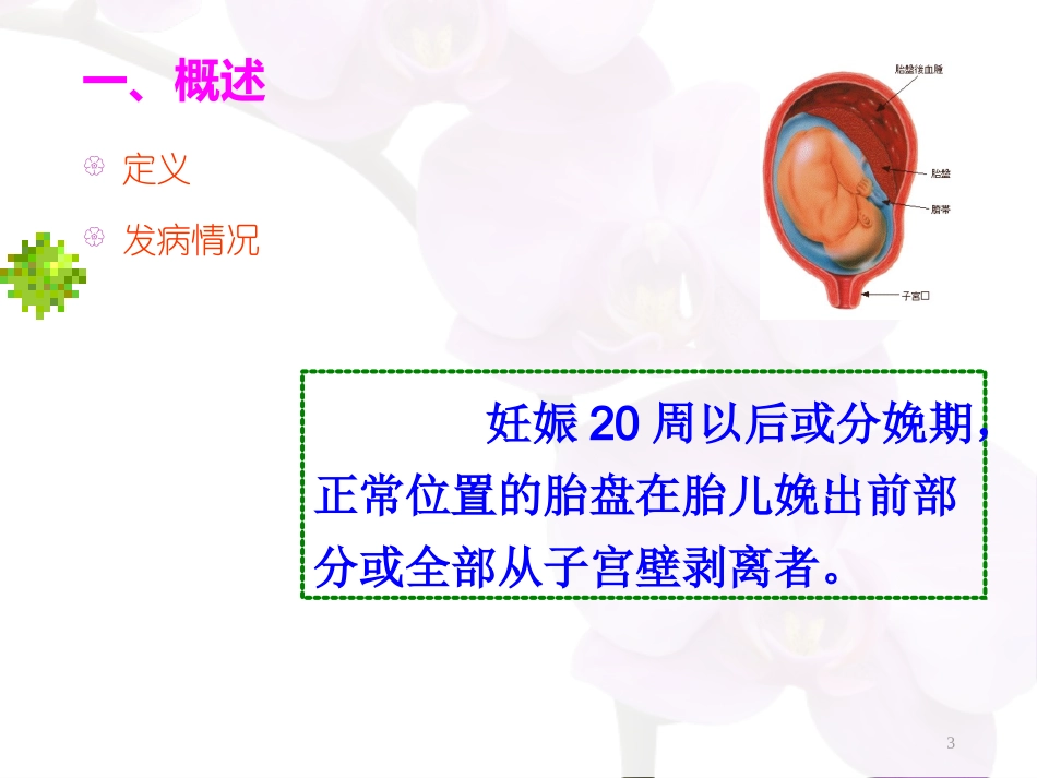 胎盘早剥护理医学课件_第3页