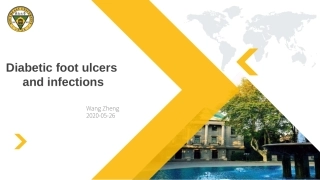 糖尿病足病溃疡及感染英文版