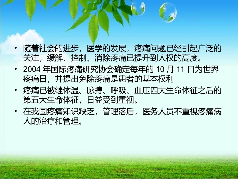 疼痛知识培训及评估表的应用_第3页