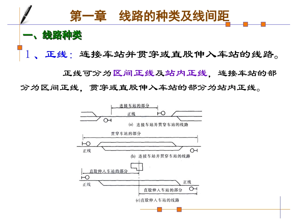 铁路线路种类及线间距_第2页