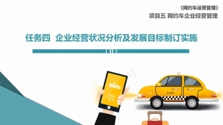 网约车运营管理课件企业经营状况分析及发展目标制订实施