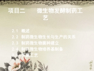 微生物灭菌工艺