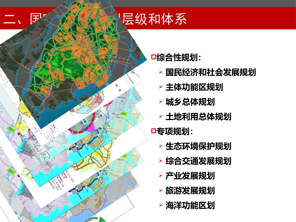 我国规划体系现状和多规融合_第3页