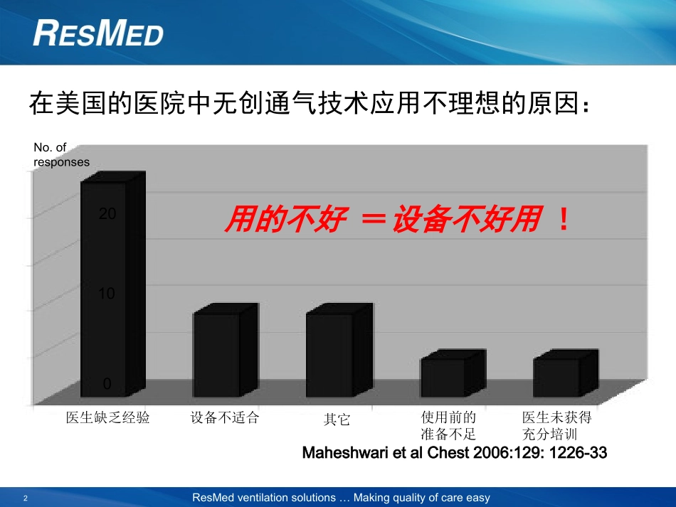 无创呼吸机使用注意事项及面罩特点培训版Victor解析_第2页