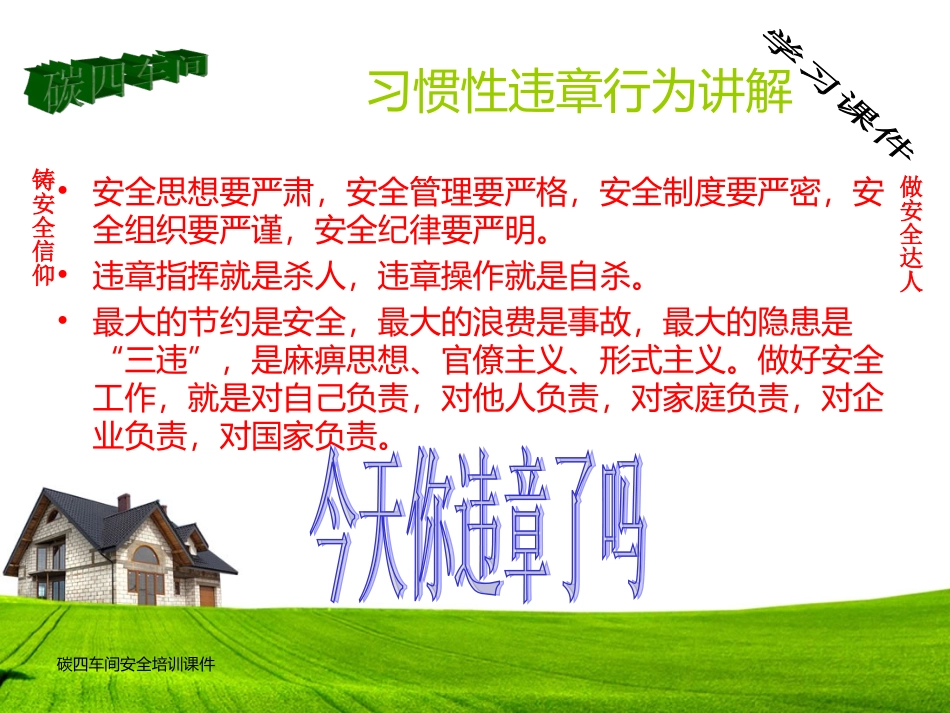 习惯性违章讲解课件_第2页