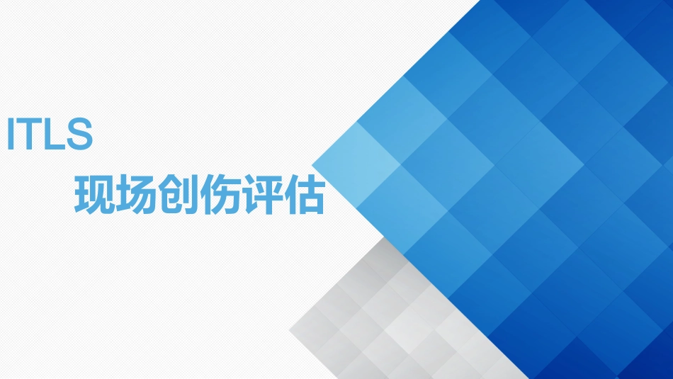 现场创伤评估_第1页